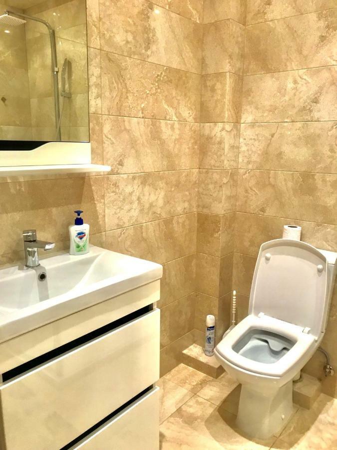 Center Apartment On Albisoara Street Chişinau Exteriör bild